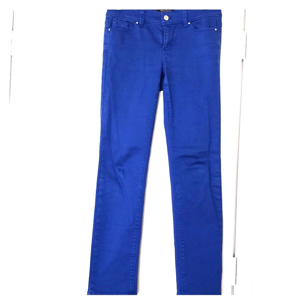 White House Black Market slim ankle blue jeans 0R